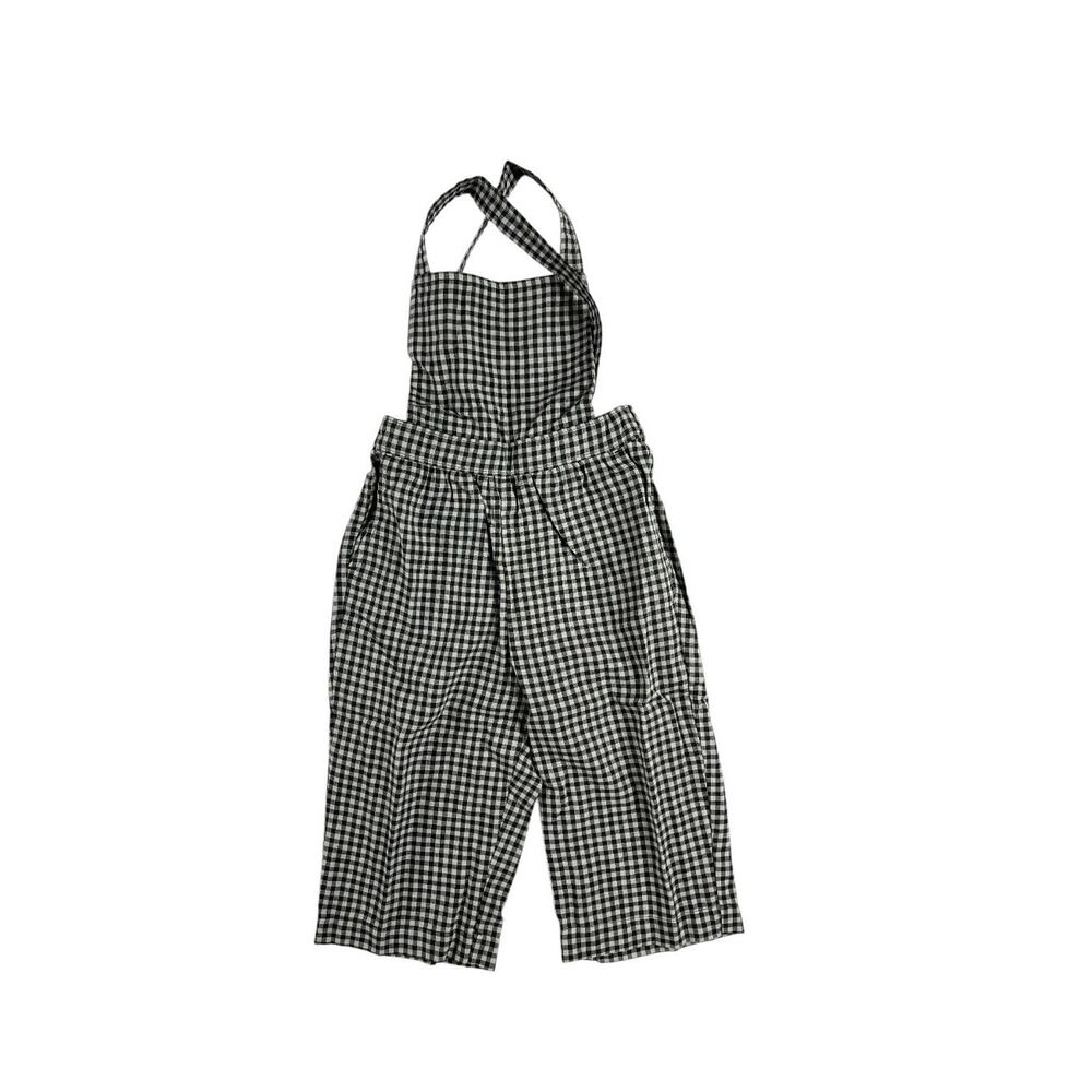NEW Tea Collection Check Jumpsuit Overalls size 3